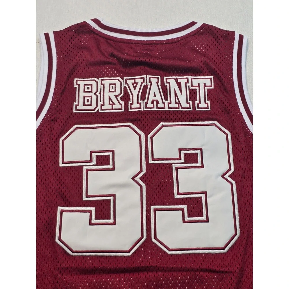 Kobe‎ Bryant Lower Merion High School Jersey Small Maroon Headgear Classics NWT